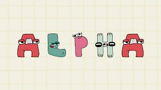 ALPHA | Alphabet Lore PARODY COMPILATION / Alphabet Lore animation @Mike Salcedo