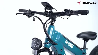 Himiway Rhino | Dual battery, 100 Miles Per Charge!