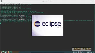 Eclipse Luna Installation on Manjaro Linux 17.1 KDE Plasma Edition