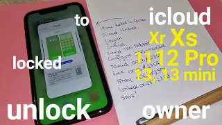 iCloud Unlock iPhone Xr, Xs, 11, 12 Pro, 13, 13 mini, 14, 14 Plus Locked to Owner without Computer✔️