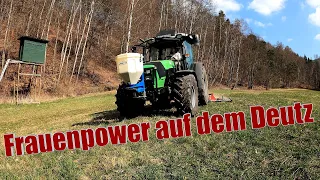 Hessen-Farmvlog #63 Frauenpower beim Wiese schleppen!