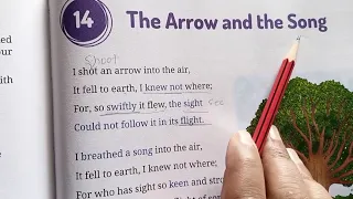 Class 3 || Real English || chapter 14 || The arrow and the song || explained poem