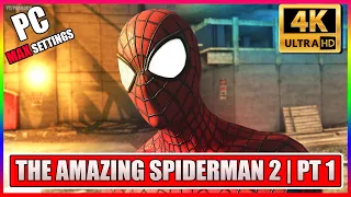 THE AMAZING SPIDERMAN 2 PC Gameplay Part 1 [NO COMMENTARY]  60fps 4k