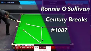 Ronnie O'Sullivan | Century Breaks 1087 Highlightsᴴᴰ