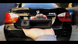 I CAN SEE! BMW E90 gets a backup camera!