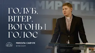 Голуб, вітер, вогонь і голос | єпископ Микола Савчук | Проповідь 12.06.2022