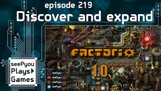 seePyou plays - Factorio - Discover and Expand - Ep219