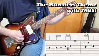 Guitar solo: The Munsters theme [with TABS!]