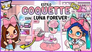 🏡✨ Creo y Decoro la MANSIÓN COQUETTE para @LunaForever | AVATAR WORLD House Ideas 🎨🌸