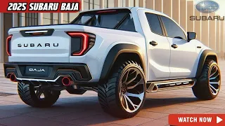 2025 Subaru Baja Small Pickup Official Reveal - FIRST LOOK!😎