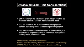 COVID 19:  Expediting Obstetric Ultrasound Exams