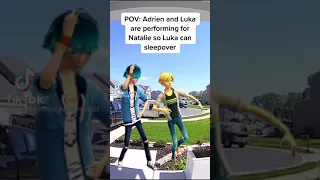 Luka and adrien dance together!