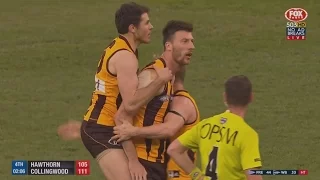 AFL 2016: Round 23 - Hawthorn highlights vs. Collingwood