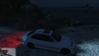 BMW E39- Night Relax Car Driving