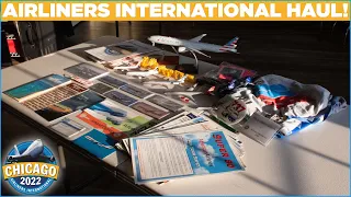 AIRLINERS INTERNATIONAL 2022 HAUL: RARE MODELS, MEMORABILIA, & MORE!