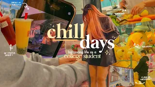 chill vlog ☁️ balancing life as a student, what i eat, playing valorant & date in the city
