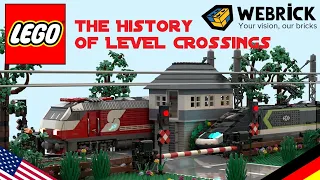 LEGO® All train level crossings - Building my own remote controlled level crossing with Webrick