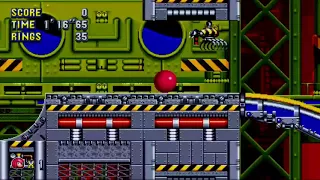 Sonic Mania [WR] - Chemical Plant Act 2 - Knuckles [1:37:01] 8/25/17