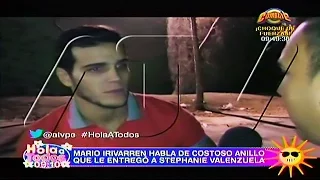 HOLA A TODOS 18/04/16 MARIO IRIVARREN SE PRONUNCIA Y HABLA DEL ANILLO QUE LE REGALO A STEPHANIE