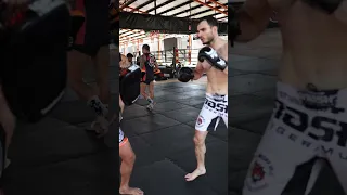 Mavlud Tupiev final training session ahead of fighting Ferrari Fairtex @ #ONELumpinee56