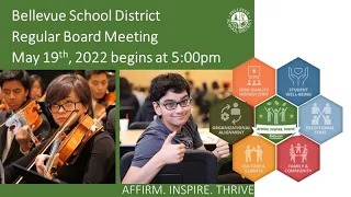BSD 405 Regular Board Meeting May 19th