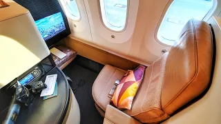 Etihad 787 Business Class | EY475 Jakarta to Abu Dhabi