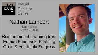 Nathan Lambert - Reinforcement Learning from Human Feedback @ UCL DARK