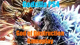 Godzilla PS4 God of Destruction Mode Gameplay Chơi Game Godzilla PS4