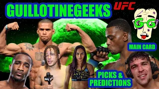 UFC Fight Night Jamahal Hill vs Thiago Santos (MAIN CARD) Picks & Predictions Betting Breakdown