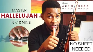 How To Play Hallelujah On Violin - EASY Violin Tutorial