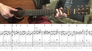 Bad Moon Rising by CCR (Fingerstyle Tab)