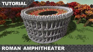 Minecraft Roman Amphitheater Tutorial & Download part 1