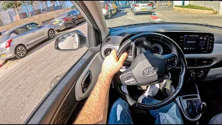 Hyundai i10 [1.0 MPI 67HP] |0-100| POV Test Drive #1600 Joe Black