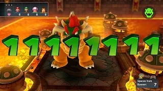 Mario Party 10 - Mario, Luigi, Toadette, Donkey Kong vs Bowser - Chaos Castle