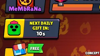 🥹 GIFTS FROM SUPERCELL🎁-BRAWL STARS FREE GIFTS😍/CONCEPT