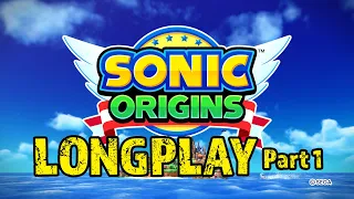 Sonic Origins Longplay - Part 1: All Chaos Emeralds, 100% Game Playthrough - NO COMENTARY