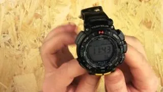 Отзыв Casio ProTrek PRG-240-1ER после трех лет использования (на русском)