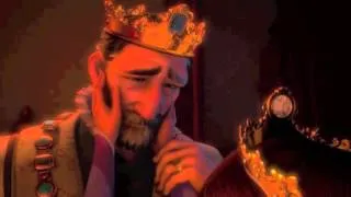 Tangled Scene - King and Queen before the Lanterns