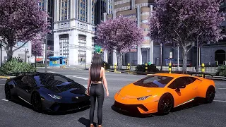 GTA 5 2022 - ULTRA Realistic Graphics MOD - RAY TRACING 4K RTX 3090 - Free Roam