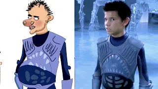 kneel before the ice princess - the adventure of sharkboy and lavagirl 3d drawing meme |