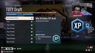 Testing The NEW 84+ x5 From TOTY Draft Objective