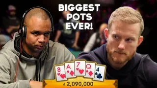 TOP 5 BIGGEST POKER POTS IN TELEVISED HISTORY!