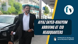 Aiyaz Sayed-Khaiyum at the CID Headquarters | 14/02/2023