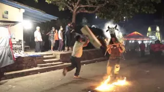 Quema de Toritos en Las Fiestas Patronales de Aldeita, Tejutla 2016