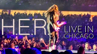 H.E.R. Opening for Coldplay at Soldier Field, Chicago in 4K - Night One - May 28, 2022