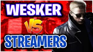 Master Wesker Vs Unfortunate Twitch Streamers - "OH MY GOD!"