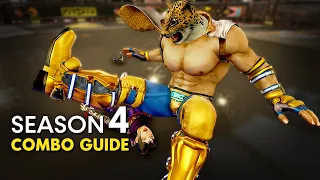 TEKKEN 7 | King Combo Guide (Season 4)