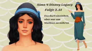 #Sims 4 #Disney Legacy Challenge - Folge 2.51- Eva zieht ein, letzte Folge der 2. Staffel