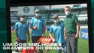 Um dos melhores gramados do Brasil!