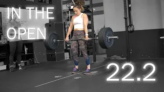 IN THE OPEN: 22.2 Deadlifts and Bar Facing Burpees // Tips from coach and former games athlete